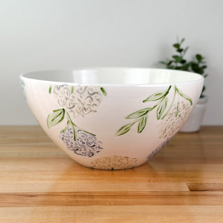 Sadie's Hydrangea XL Serving Bowl