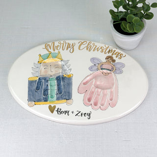 Nutcracker Clay Plaque