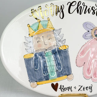 Nutcracker Clay Plaque