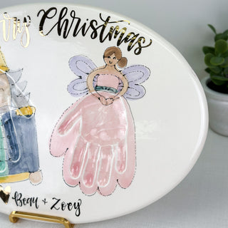 Nutcracker Clay Plaque