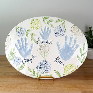 Sadie's Hydrangea Clay Plaque
