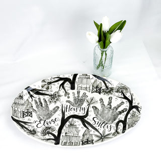 Classic Chinoiserie Wide Platter