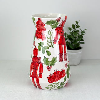 Nutcracker Chinoiserie Vase