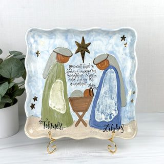 Nativity Petite Platter