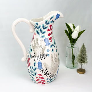 Candy Cane Carols Pitcher