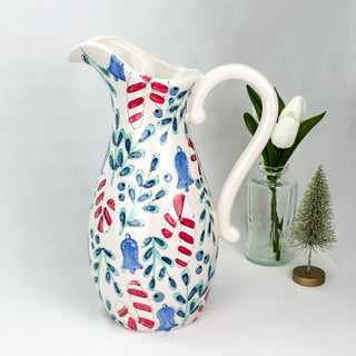 Candy Cane Carols Pitcher