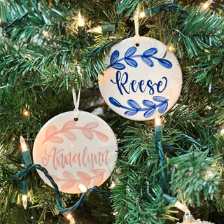Custom Name Ornament