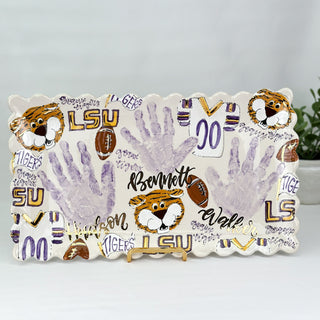 Collegiate Chic Wide Platter