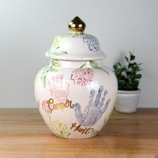 Sadie's Hydrangea Meghan Ginger Jar