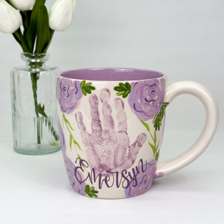 Elegant Flowers Mug