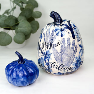 Classic Chinoiserie Tall Pumpkin