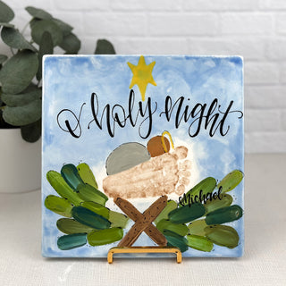 O Holy Night Plate