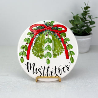 Mistletoes Clay Plaque