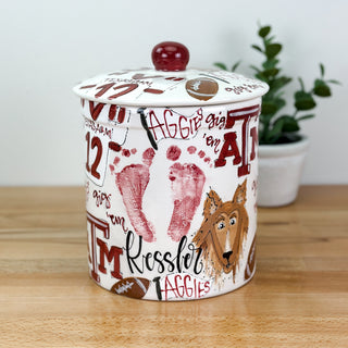 Collegiate Chic Petite Canister