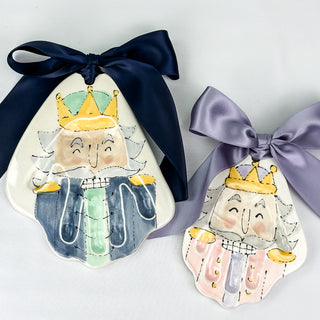 Nutcracker Clay Ornament