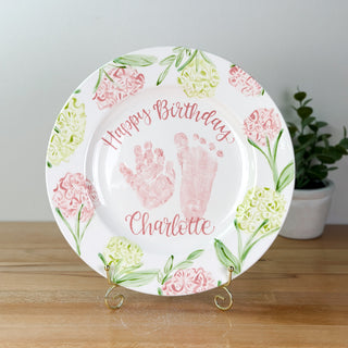 Sadie's Hydrangea Birthday Cake Plate
