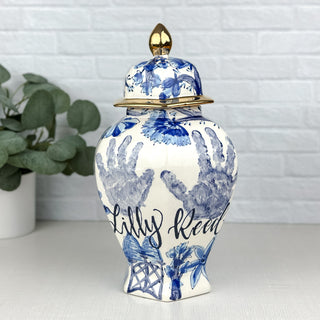 Classic Chinoiserie Keehln Ginger Jar