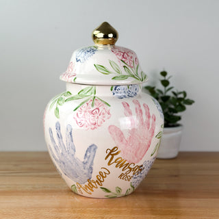 Sadie's Hydrangea Meghan Ginger Jar