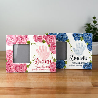Elegant Flowers Picture Frame