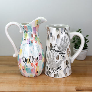 Brushstrokes Pitcher