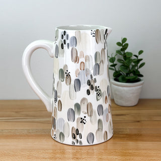 Brushstrokes Pitcher