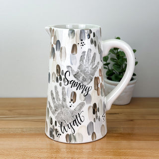 Brushstrokes Pitcher