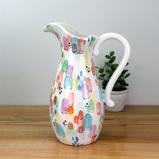 Brushstrokes Pitcher