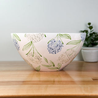 Sadie's Hydrangea XL Serving Bowl