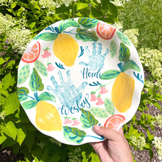 Summer Citrus Serving Bowl