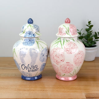 Sadie's Hydrangeas Tyler Ginger Jar