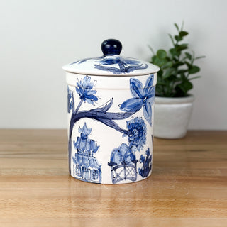 Classic Chinoiserie Treat Jar