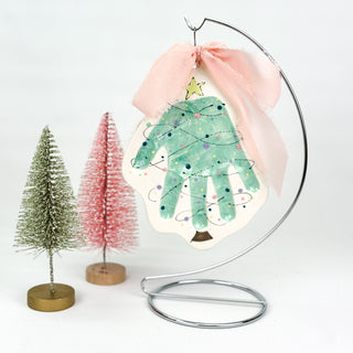 Christmas Tree Clay Ornament