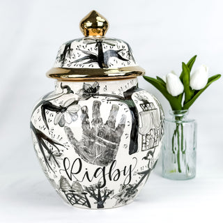 Classic Chinoiserie Meghan Ginger Jar