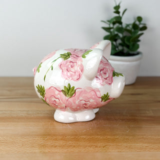 Elegant Flower Petite Piggy Bank
