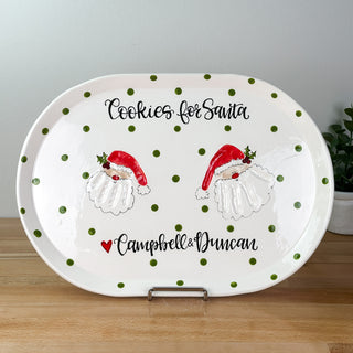 Christmas Buddies Clay Dish