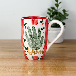 Christmas Stripes Mug