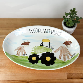 On The Farm XL Platter