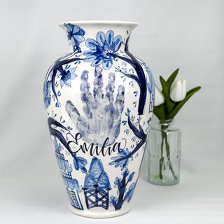 Classic Chinoiserie XL Vase