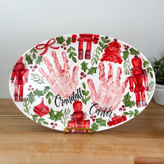 Nutcracker Chinoiserie Wide Platter