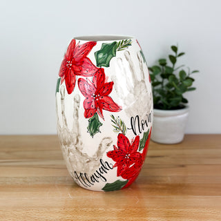 Poinsettia Vase