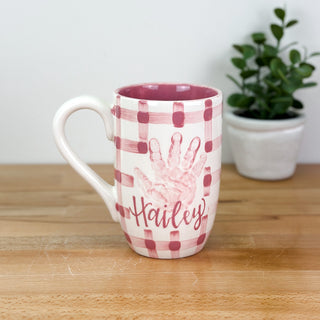 Gingham Mug