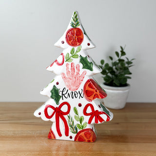 Citrus Garland Flat Tree