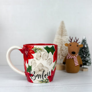 Poinsettia Mug