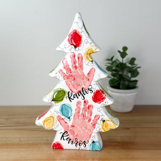Christmas Lights Flat Tree