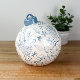 Floral Chinoiserie XL Ornament