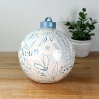 Floral Chinoiserie XL Ornament