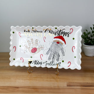 Christmas Buddies Wide Platter