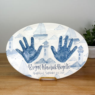 Bailey's Boats Clay Plaque