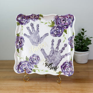 Elegant Flowers Petite Platter