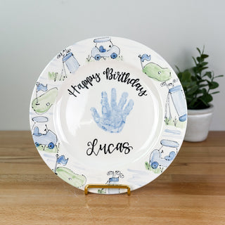 Gone Golfing Birthday Cake Plate